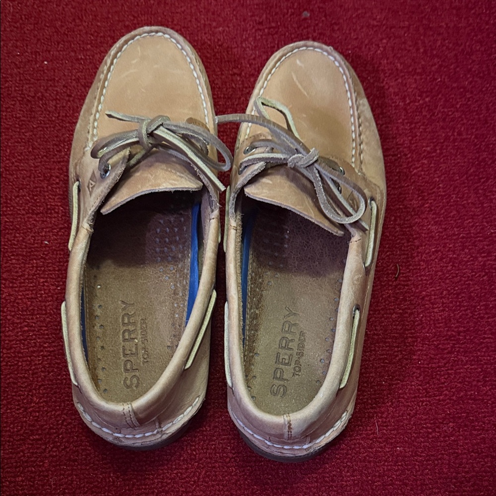 Sperry Men's Light Brown Boat Shoes